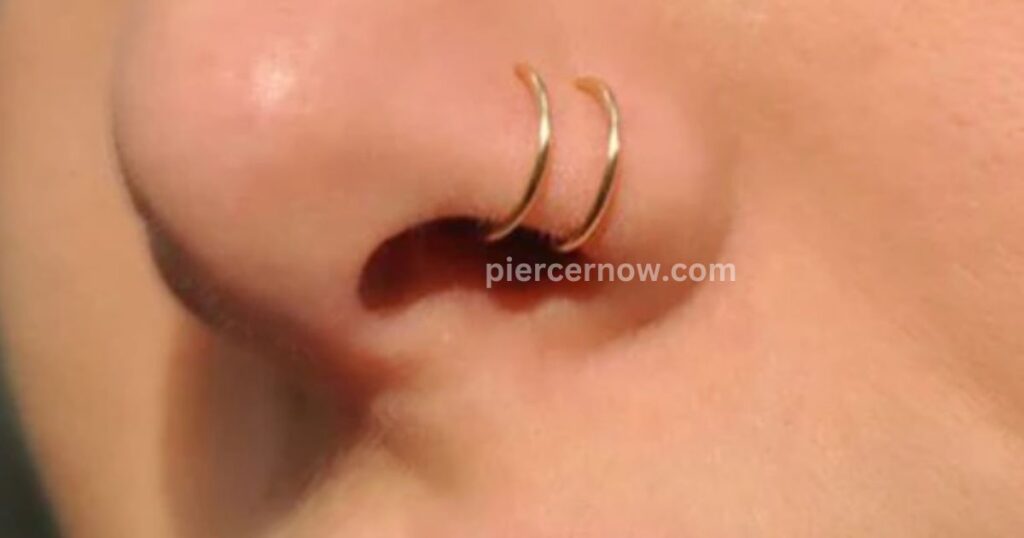 Double Nostril Piercing